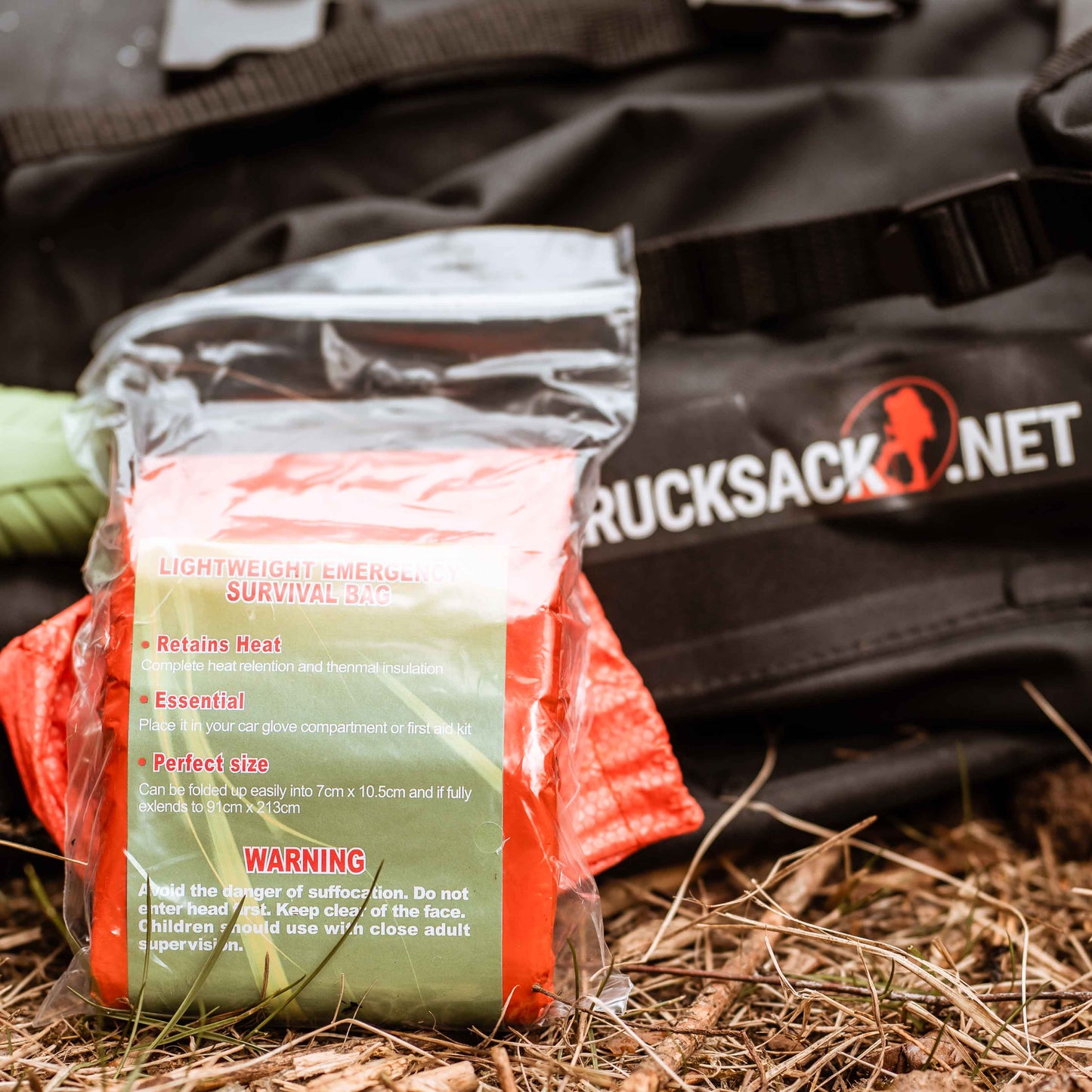 Nødsovepose bivuak - ultralet og varm