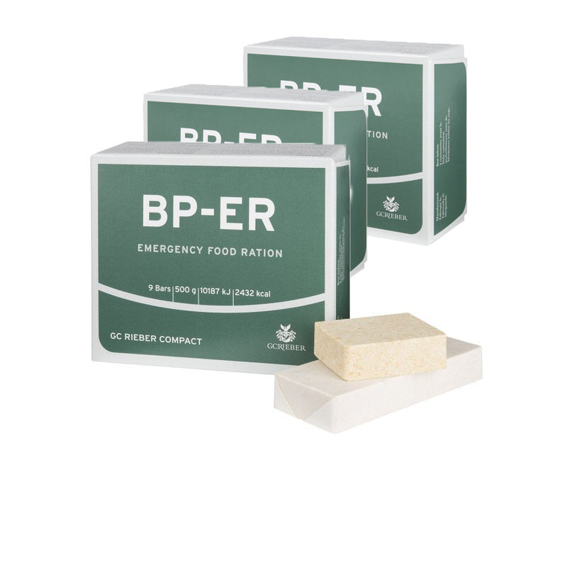 Nødration BP-ER - Kompakt, holdbar, letvægts nødmad BP-ER