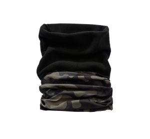Multifunktionelt fleece tørklæde
