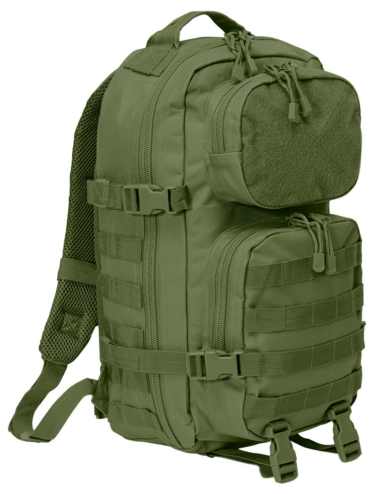 Rygsæk Molle US Combat Rygsæk Olive Tactical Cooper PATCH medium