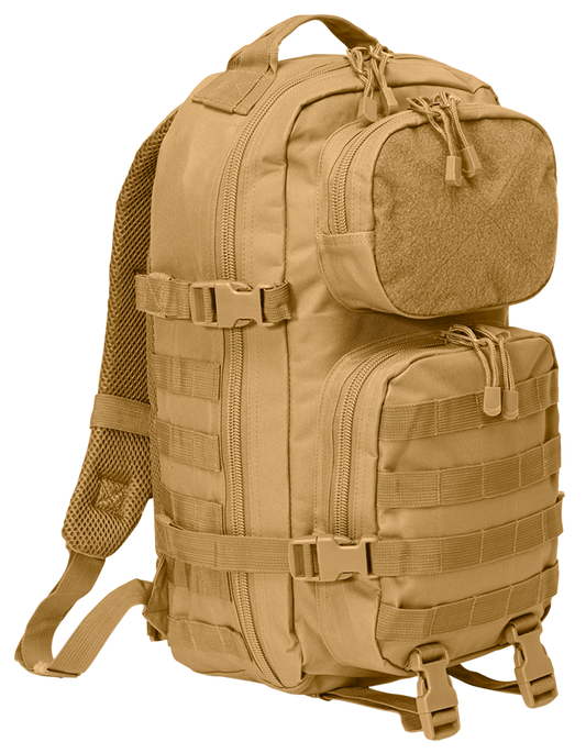 Rygsæk Molle US Combat Rygsæk Sand Tactical Cooper PATCH medium