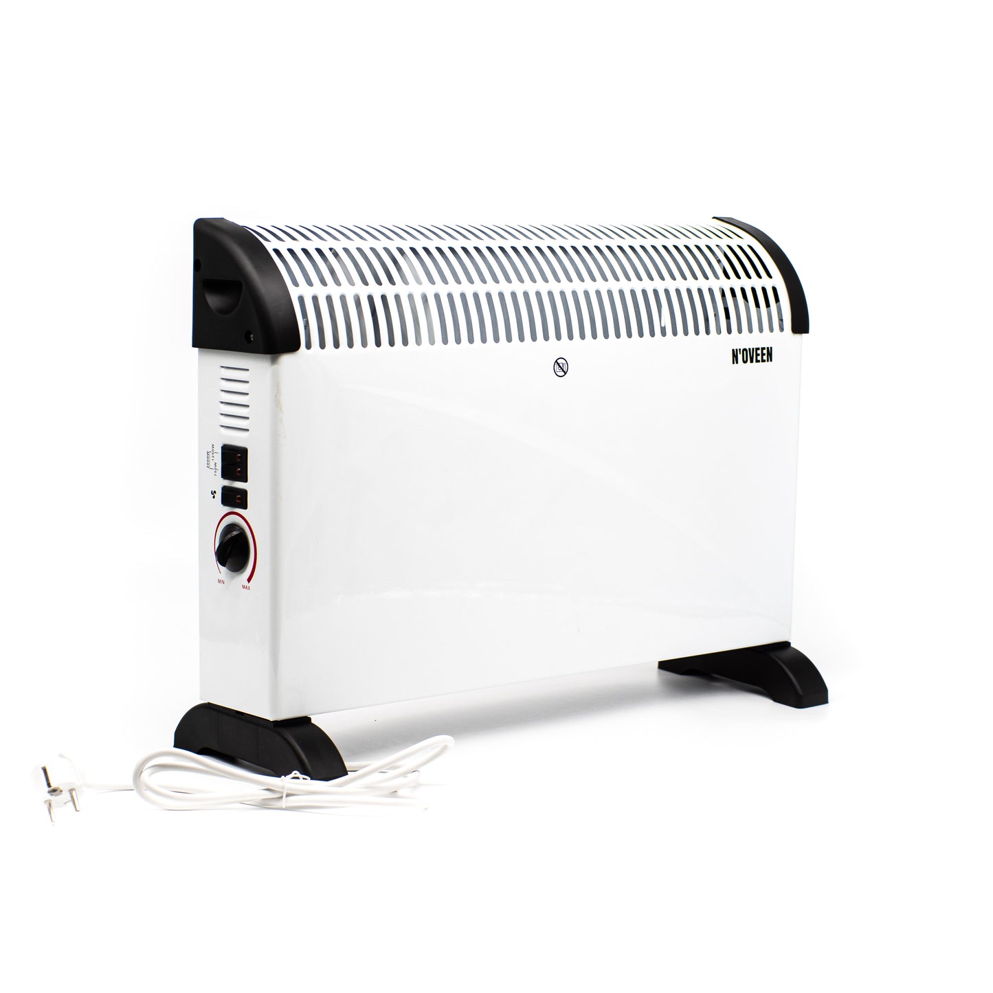 2000W premium konvektor - elektrisk varme elektrisk konvektor med 2000 watt roterende kontrol