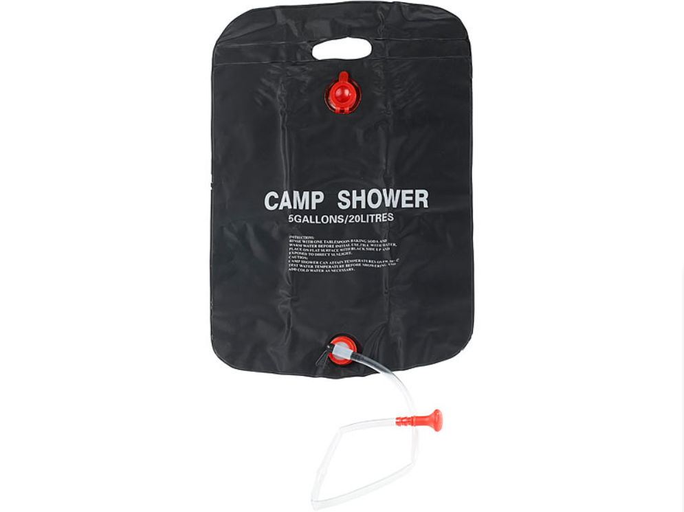 Campingbruser/solbruser - 20 liter - nødbruser - brusebad to go - brusetaske/brusetaske - nødbrusetaske