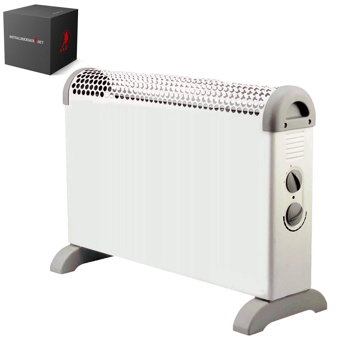 Konvektionsvarmer - 1800W - varmelegeme - varmekilde - nødvarme/nødvarmer - luftstrøm - elvarmer - nødvarmer/radiator - mobilvarmer