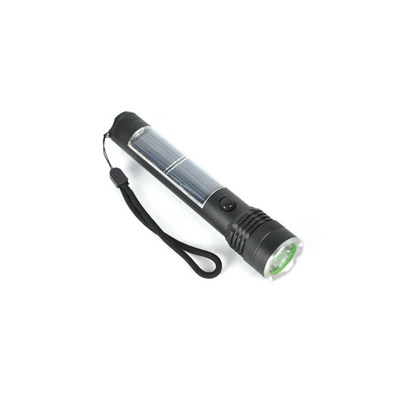 Premium solcellelampe 600 lumen - lyser op takket være solcelleopladning - solcelledrift