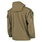 US Soft Shell jakke, coyote tan, GEN III, niveau 5