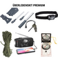 Emergency Backpack Premium Extended (dobbelt madration) - Komplet overlevelsesudstyr med solcelleradio