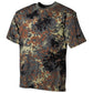 US T-shirt, halværmer, camouflage, 170 g/m²