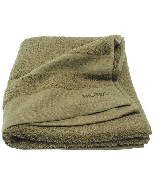 Mil-Tec® håndklæde 110X50 cm oliven