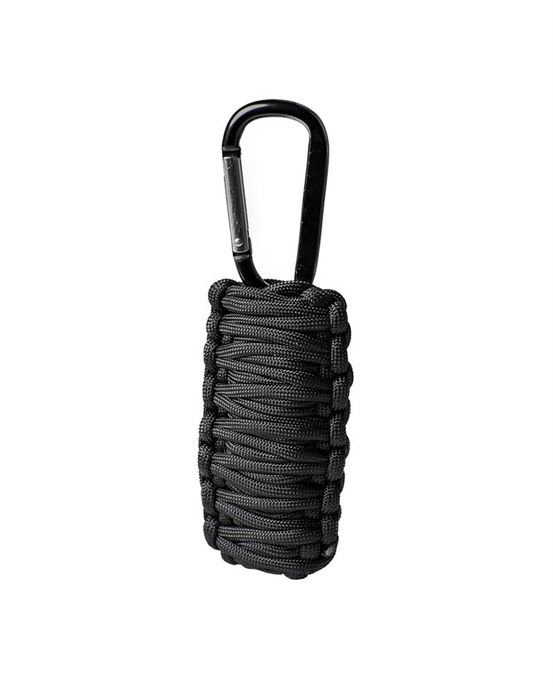 Paracord overlevelsesreb 3m sort