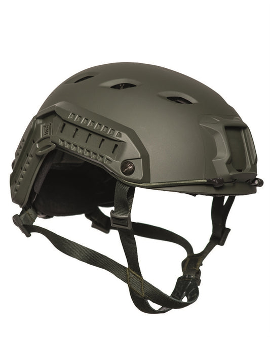Us Helmet Faldskærmssoldat "Fast" W/Rail Olive