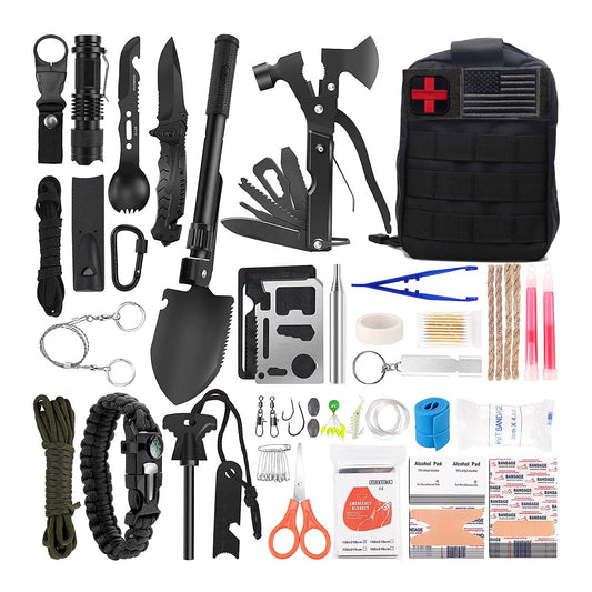 Survival kit til nødsituationer og udendørs eventyr
