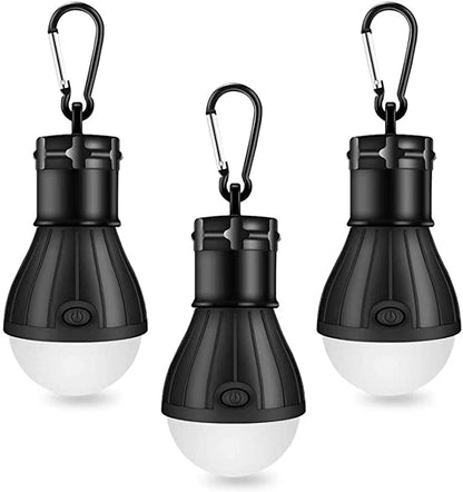 Winzwon campinglampe, LED campinglanterne, bærbar teltlampe Lanternepæresæt Nødlys COB 150 Lumen Vandtæt campinglys til campingeventyr Fiskeri Garage Strømafbrydelse (pakke med 3)