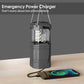 Solar Camping Håndsving Lantern, bærbar Ultra Bright LED lommelygte med batteri