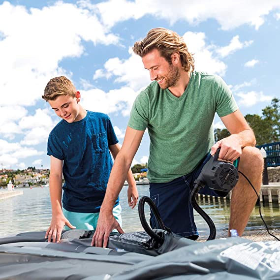 Elektrisk luftpumpe for hurtig effektiv oppustning