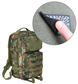 Rygsæk Molle US Combat Rygsæk Flecktarn Tactical Cooper PATCH medium