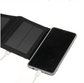 Premium solcelleanlæg med mange paneler - foldbar med USB-udgang