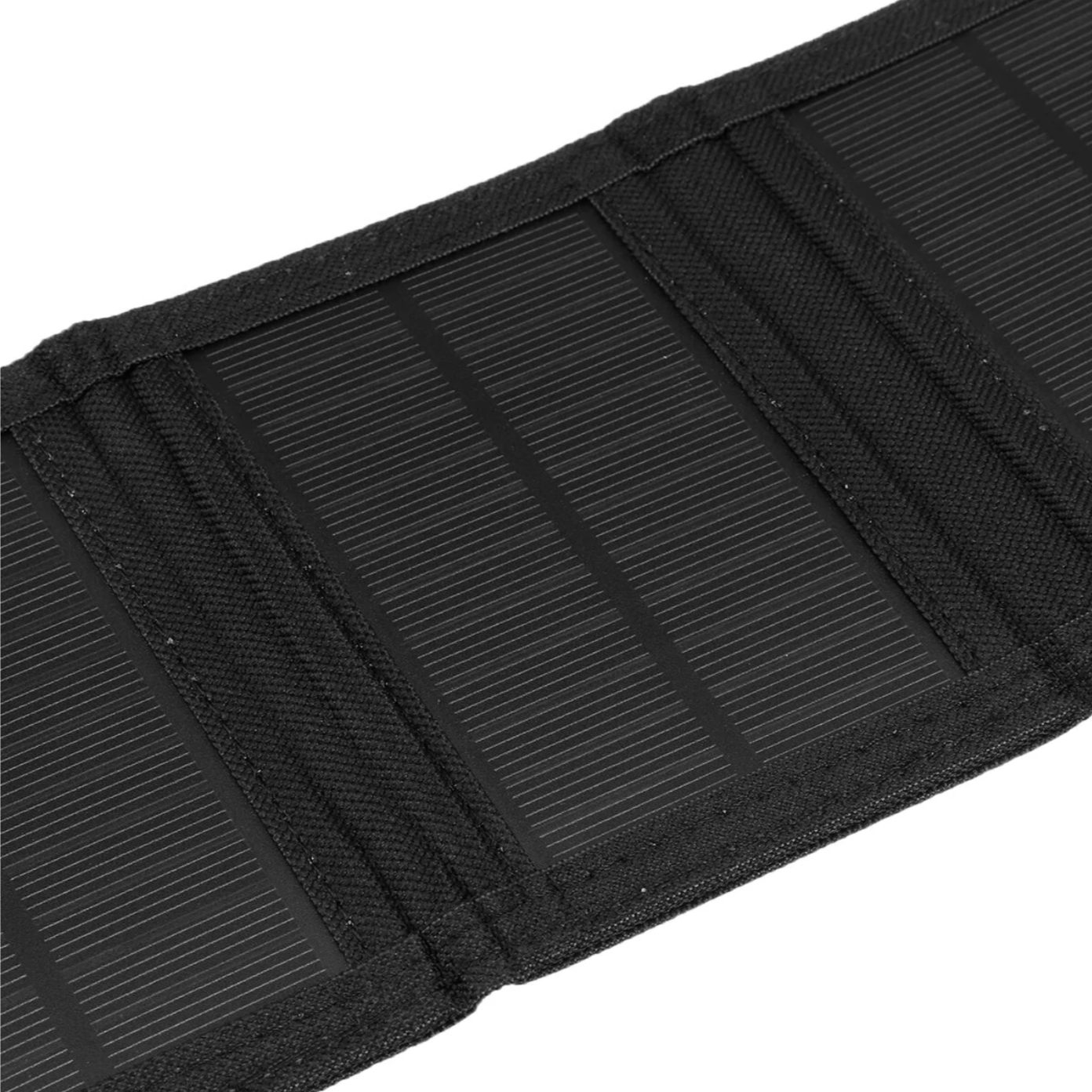 Premium solcelleanlæg med mange paneler - foldbar med USB-udgang