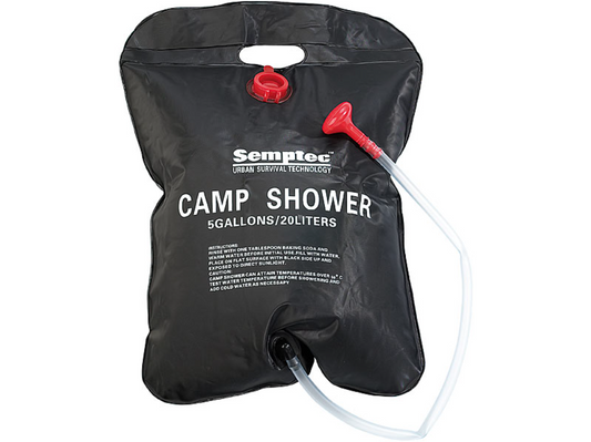 Campingbruser/solbruser - 20 liter - nødbruser - brusebad to go - brusetaske/brusetaske - nødbrusetaske
