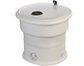 Sammenklappelig minivaskemaskine - campingvaskemaskine - udendørs vaskemaskine nødopvaskemaskine - op til 1,5 kg - 50 W - pulsator, timer