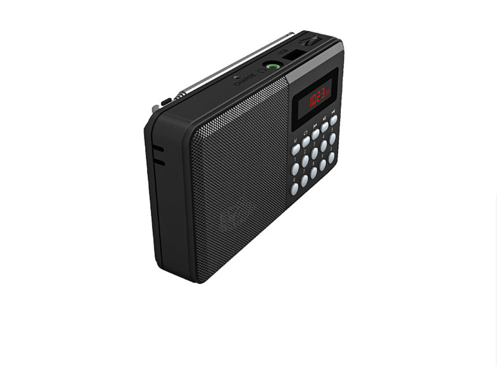 Radio/nødradio - antenneradio - Bluetooth-funktion - højttalerboks - musikboks - nødradio - nødmodtagelse - MP3-afspiller - USB, microSD - batteri - antenne - miniradio - campingradio/campingboks