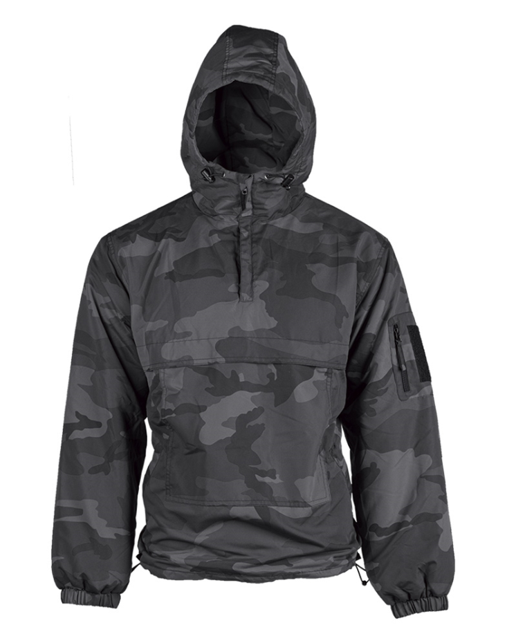 Vinterjakke/anorak mørk camouflage