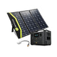 Premium solcellestation 200W med strømlager/kraftstation