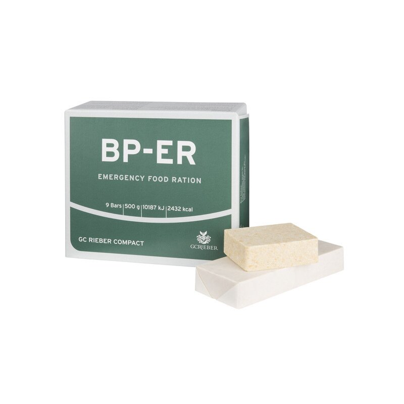 Nødration BP-ER - Kompakt, holdbar, letvægts nødmad BP-ER
